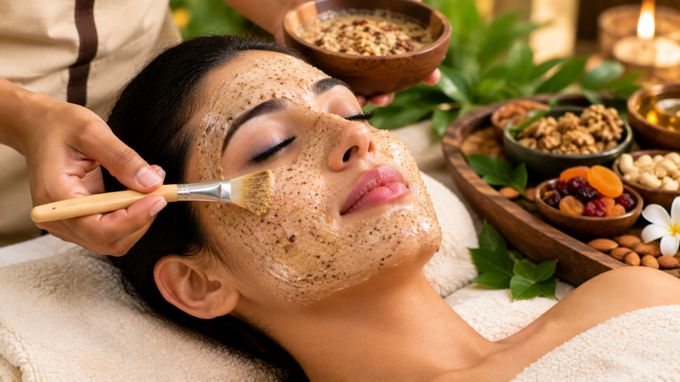 Dry Fruit Facial