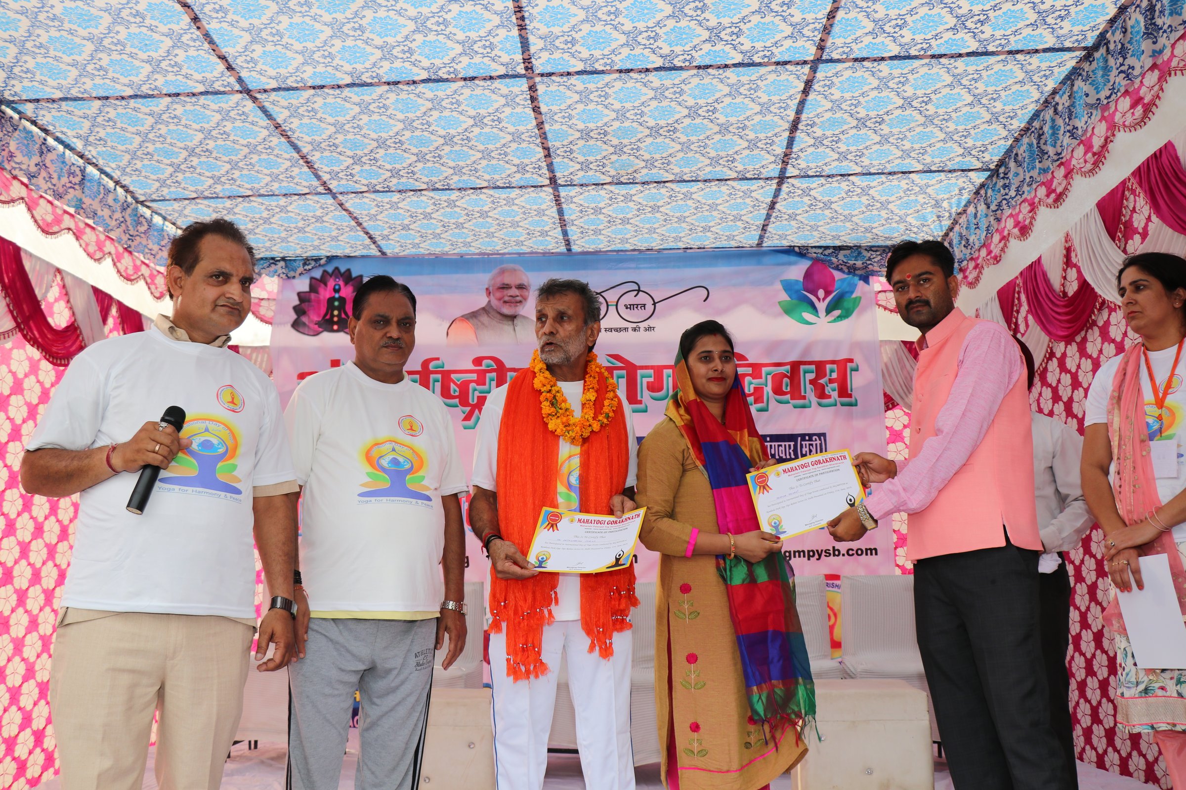 Women Participants with Certificates of Participation
